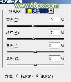 ‘Photoshop将树边美女图片调制出唯美的淡调嫩绿色‘