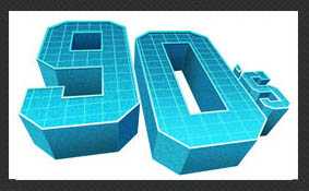 ‘Photoshop制作非常有冲击力的霓虹立体字海报‘