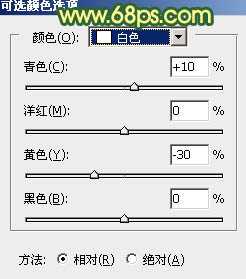 ‘Photoshop调制出甜美的橙绿色树林婚片‘