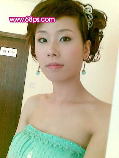 ‘Photoshop调色之偏暗人物的淡红质感肤色‘