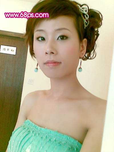 ‘Photoshop调色之偏暗人物的淡红质感肤色‘