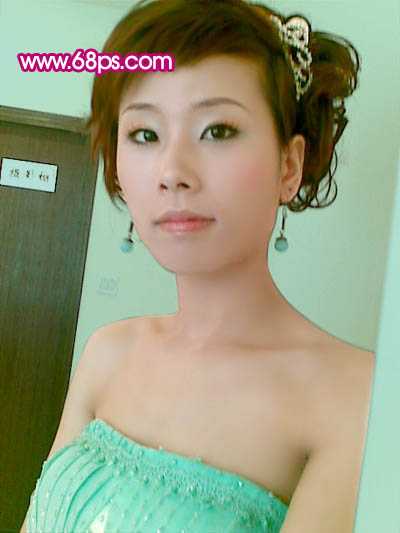 ‘Photoshop调色之偏暗人物的淡红质感肤色‘