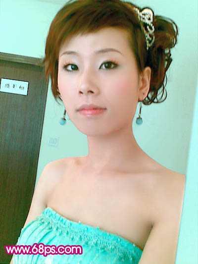 ‘Photoshop调色之偏暗人物的淡红质感肤色‘