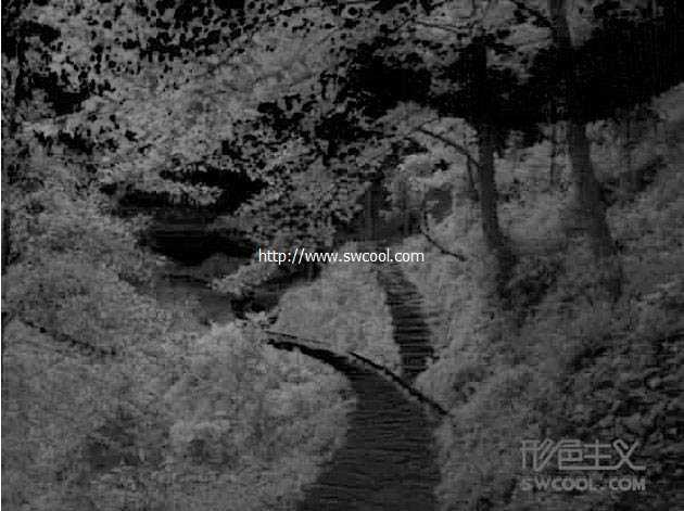 ‘ps下利用通道选区调出风景图片唯美的橙红色‘