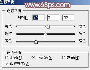‘Photoshop将外景美女图片调成清爽的黄褐色‘