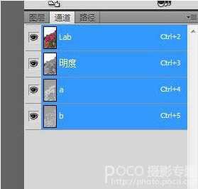 ‘photoshop利用Lab通道快速制作个性油画图片‘