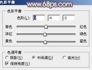 ‘photoshop利用通道替换为外景美女增加韩系中性红灰色‘
