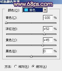 ‘Photoshop将外景模特图片调制出淡淡的蓝黄色效果‘