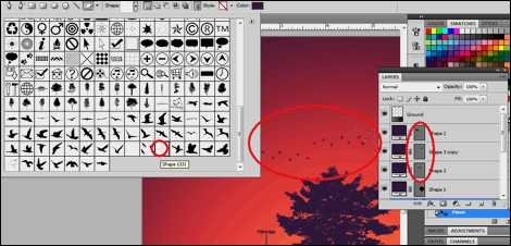 ‘在PS中设计一张充满怀旧和复古风格的剪影海报‘