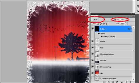 ‘在PS中设计一张充满怀旧和复古风格的剪影海报‘