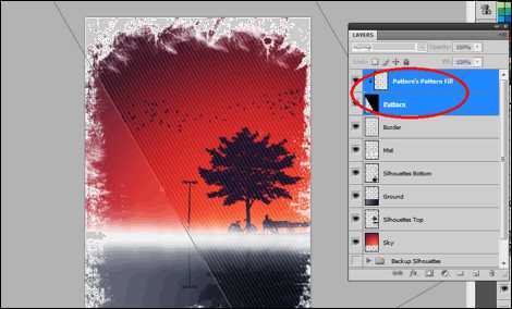 ‘在PS中设计一张充满怀旧和复古风格的剪影海报‘