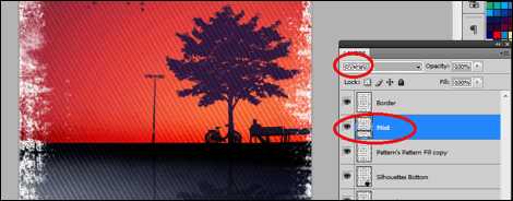 ‘在PS中设计一张充满怀旧和复古风格的剪影海报‘