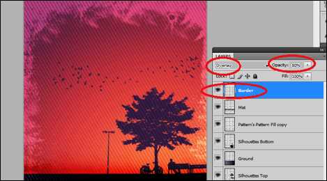 ‘在PS中设计一张充满怀旧和复古风格的剪影海报‘