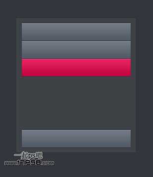 ‘photoshop设计打造出专属于自己的Iphone风格导航菜单‘