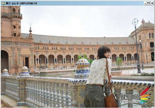 ‘PS为平淡的旅行人像照片的后期处理‘