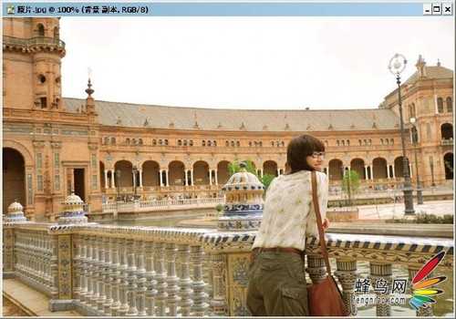 ‘PS为平淡的旅行人像照片的后期处理‘