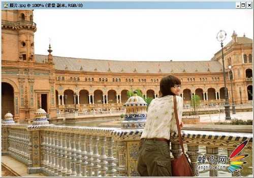 ‘PS为平淡的旅行人像照片的后期处理‘