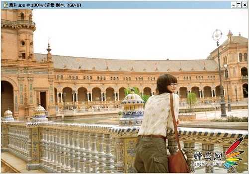 ‘PS为平淡的旅行人像照片的后期处理‘