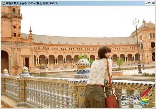 ‘PS为平淡的旅行人像照片的后期处理‘