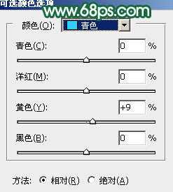 ‘Photoshop调出暗调秋季青红色树林人物图片‘