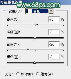 ‘Photoshop调出暗调秋季青红色树林人物图片‘