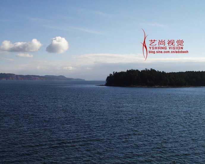 ‘Photoshop调出风景照片经典暗调青红色‘