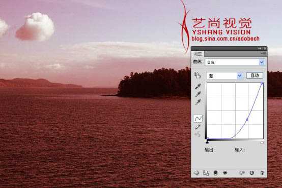 ‘Photoshop调出风景照片经典暗调青红色‘