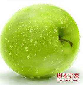 ‘用PS鼠绘一个逼真的青苹果(由无到有全过程)‘