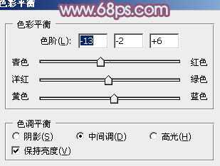 ‘Photoshop为草原人物调制出淡雅的秋季青黄色‘