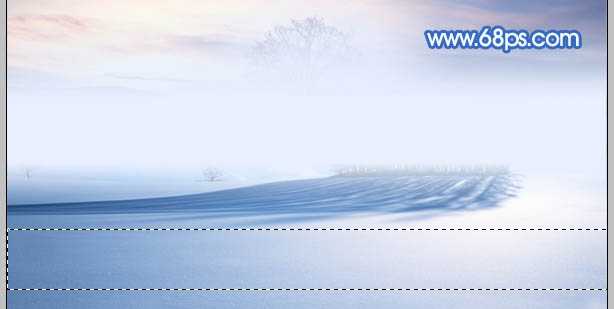 ‘Photoshop将婚片打造出唯美的梦幻冬季雪景效果‘