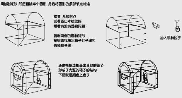 ‘Photoshop设计制作一个逼真的古典小木箱‘