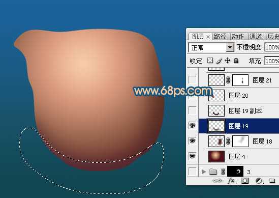 ‘Photoshop设计制作一个逼真精致的陶瓷茶壶‘
