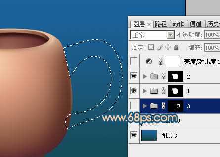 ‘Photoshop设计制作一个逼真精致的陶瓷茶壶‘