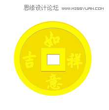 CorelDraw简单制作逼真的古代钱币