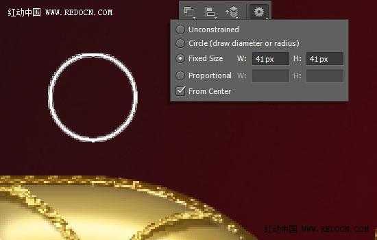 ‘Photoshop设计制作复古华丽的花纹黄金吊坠字‘