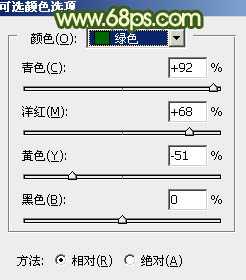 ‘Photoshop为草地人物图片打造暗调中性黄绿色‘