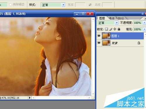 ‘用ps通道功能给暗色图片调亮‘