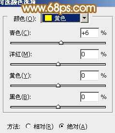 ‘Photoshop将逆光外景人物图片打造出唯美的淡黄色效果‘