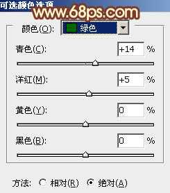 ‘Photoshop为树林美女图片打造出艳丽的橙褐色效果‘