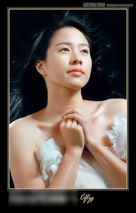 ‘photoshop美白教程：PS给暗色人物调出肤色美白效果‘