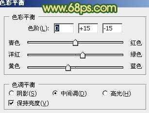 ‘Photoshop将树木边的美女图片调制出纯美的秋季黄绿色效果‘