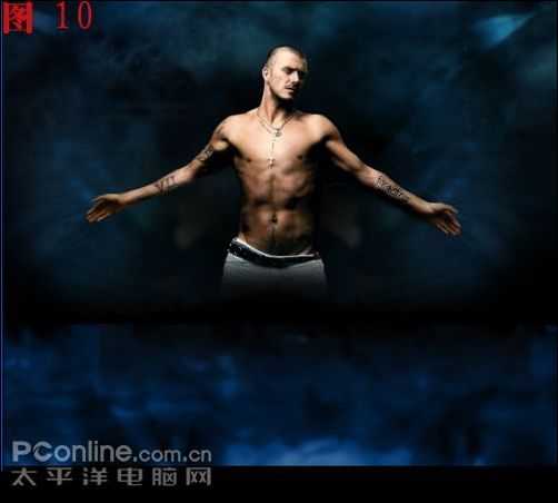 photoshop教程:打造贝克汉姆守护天使_脚本之家jb51.net整理 技术分享