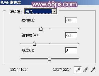 ‘Photoshop为绿叶边的美女加上梦幻的红褐色‘
