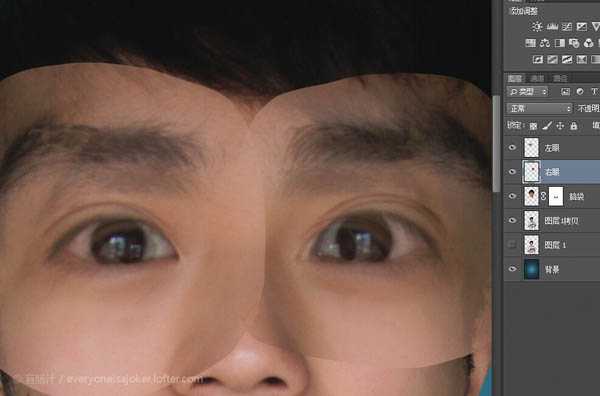 ‘Photoshop将帅哥头像转为可爱的Q版大头像‘