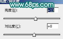 ‘Photoshop调出外景婚片柔美红润的青黄色‘