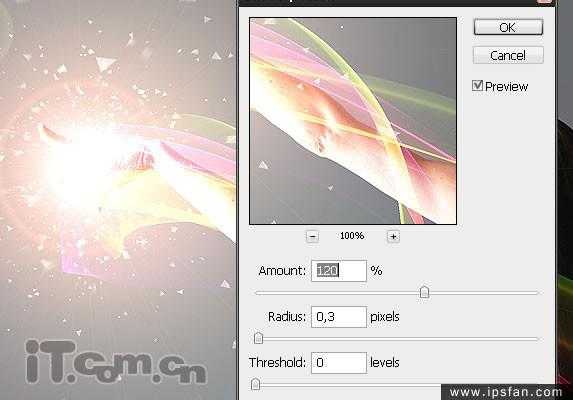 ‘使用PS为美女制作美丽的炫彩艺术光影效果的方法‘
