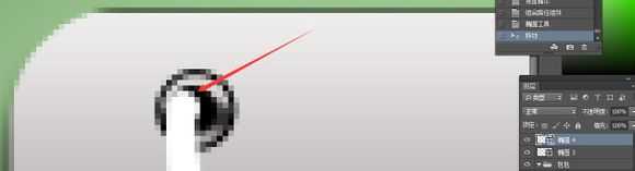 ‘PS绘制精致的抹茶绿购物袋图标‘