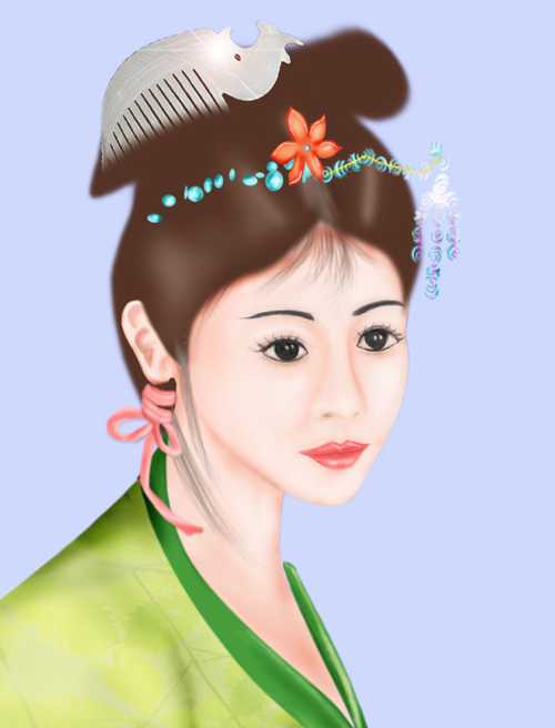 Photoshop制作手工画过程