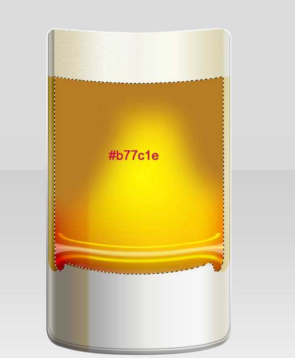 ‘Photoshop制作一杯溢出泡沫的啤酒杯‘