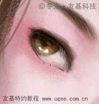 ‘photoshop鼠绘可爱的围红围巾的小女孩‘